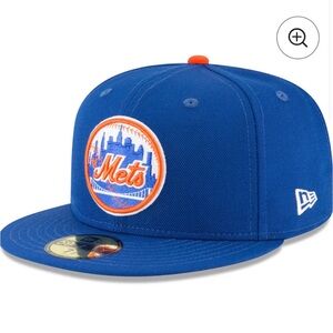 Men's New Era Blue New York Mets Cooperstown Collection Wool 59FIFTY Fitted Hat